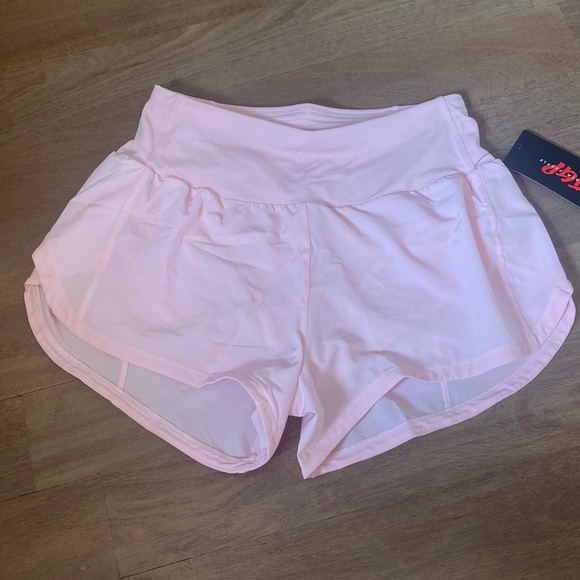 Pink athletic shorts - Picture 1 of 2